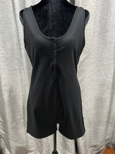Pagliaccetto corto donna nero