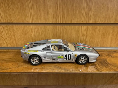 Burago ferrari gto - |, argento