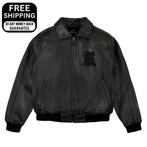 Avirex men black real - avirex,