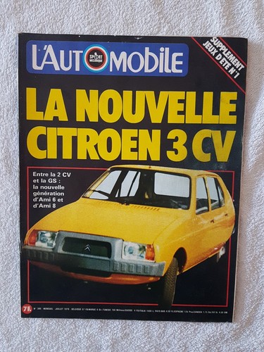 Automobile 385 07 1978 - l'automobile, n°385