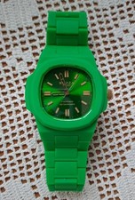 RUZZA WATCH SOLO OROLOGIO VERDE PRIMA SERIE LIMITATA RARITÀ E DI MODA DEL...