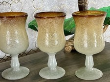 Antico Art Decò 3 bicchieri