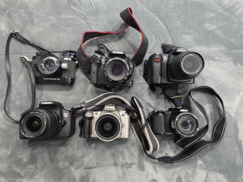 Lotto fotocamera canon nikon - canon,,