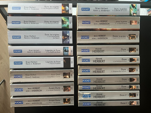 Lot livres dune - lot, frank