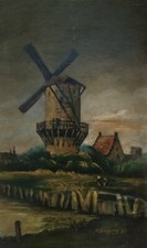 Dipinto su tavola d'epoca