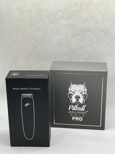 Rasoio teschio pitbull gold - rasoio,