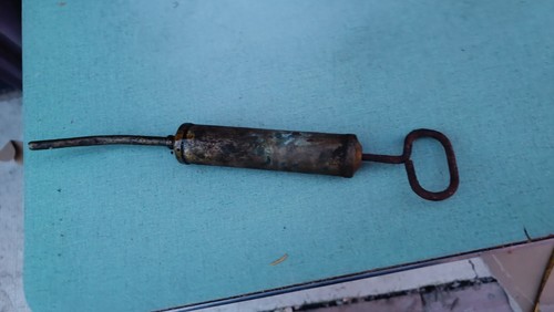 Vintage antico ingrassatore - antico,