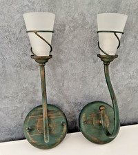 Coppia Applique Lampade a Muro