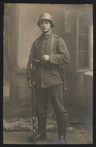 Fotografia ww1 fante - fotografia, ww1,