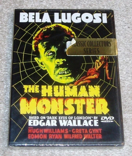 The human monster - monster, dvd