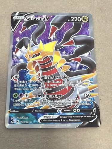 Carte pokémon giratina - carte,