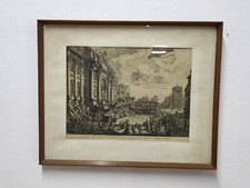 Antica stampa quadro cornice - stampa,