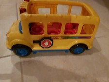 lotto 1168b Fisher Price Little People scuolabus VINTAGE