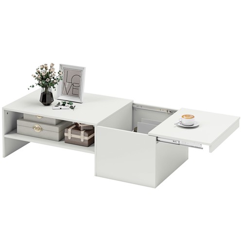 Homcom tavolino salotto con - tavolino,