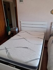 letto contenitore una piazza e mezza Con Materasso Memory