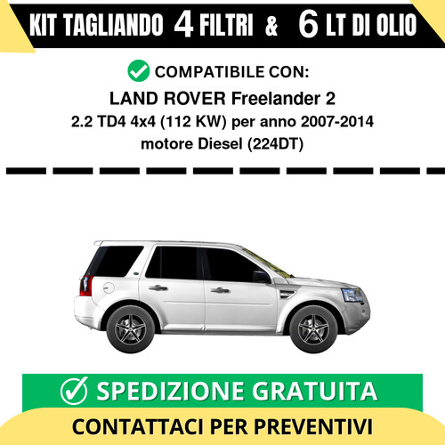 Tagliando per land - land, rover
