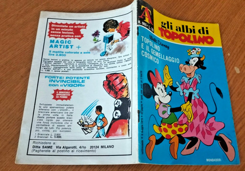 Albi topolino 965 - topolino,