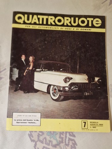 Quattroruote anno 1956 - quattroruote, n