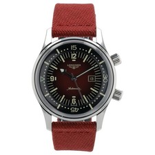 Longines Legend Diver Red Dial