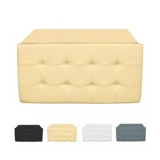 Pouf contenitore rettangolare