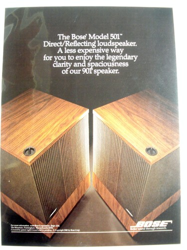 1981 color bose model - 1981,