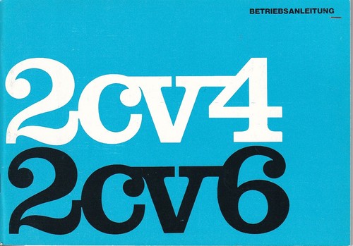 Citroen 2cv4 2cv6 - citroen,