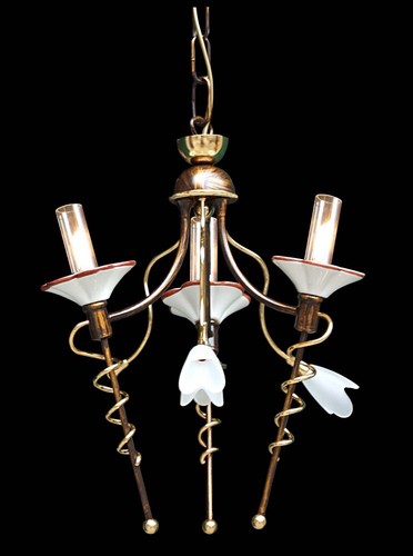 Lampadario classico ferro - in,