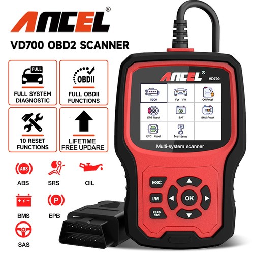 Ancel vd700 pro auto - ancel,