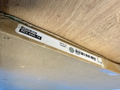 Ikea bodbyn porta vetro grigio - bodbyn,
