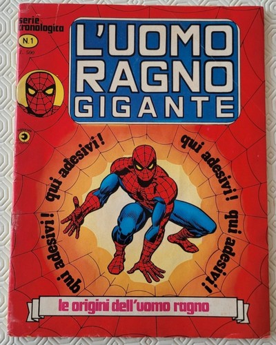Uomo ragno gigante 1 corno - gigante,
