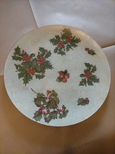 PIATTO IN VETRO NATALIZIO CON