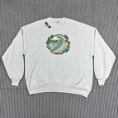 Felpa pesca mosca vintage - felpa, a