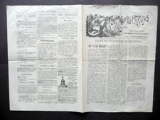Elezioni Politiche di Modena Il Resto del Carlino Anno I Numero 35 24/4/1885