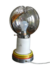 LAMPADA DA TAVOLO " LEUCOS " ANNI 70