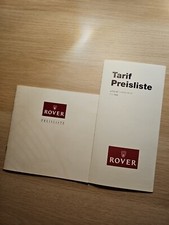 ROVER Listini Prezzi 1994 1996