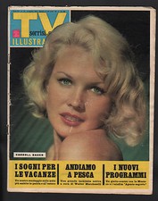 SORRISI 32/1965 JANE HARLOW CARROLL BAKER DALIDA FESTIVAL NAPOLI DUO DINAMICO