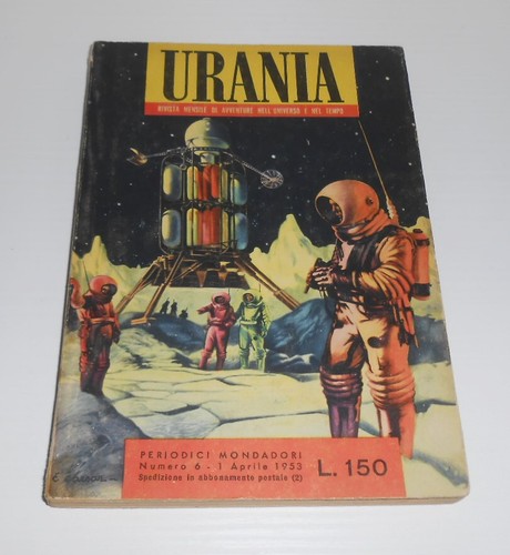 Rivista urania avventure - urania, n°6