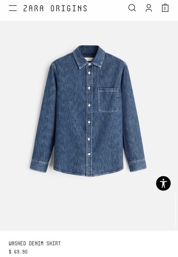 Zara origins washed - zara,
