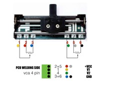 Ricambio crossfader innofader - crossfader,