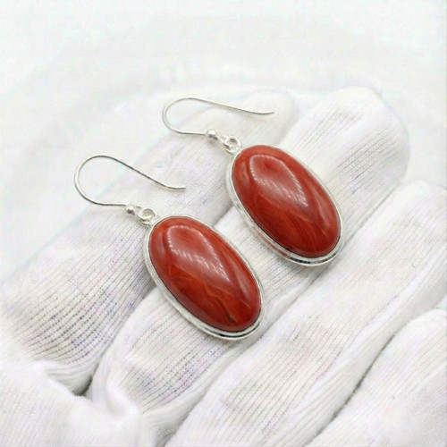 Orecchini corallo rosso