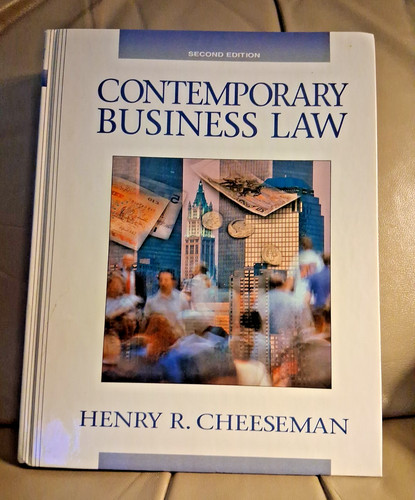 Contemporary business law - contemporary,