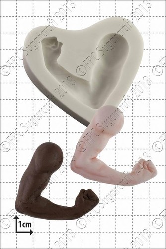 Stampo silicone bicipiti - stampo, in
