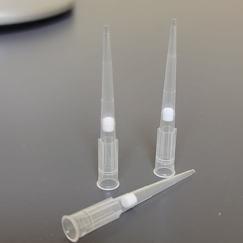 Punte per pipette filtrate