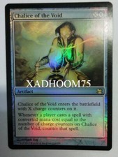 MTG FOIL - CALICE DEL NULLA - CHALICE OF THE VOID FOIL - NM - ENG - MM