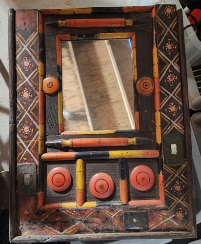 Antico specchio legno - antico,