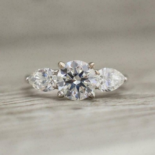 Anello fidanzamento oro - di,