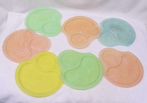 Vassoi snack plastica dura - vassoi,
