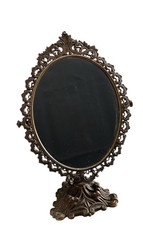 Specchio Vintage Da Tavolo