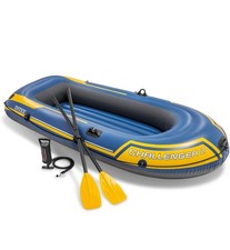 Intex Challenger 2 Canotto Gonfiabile per 2 Persone 236х114х41cm - Giallo/Blu...