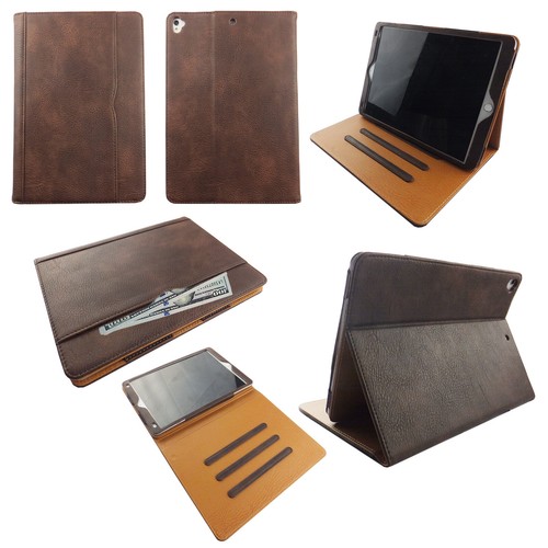 Custodia pelle marrone per - in,